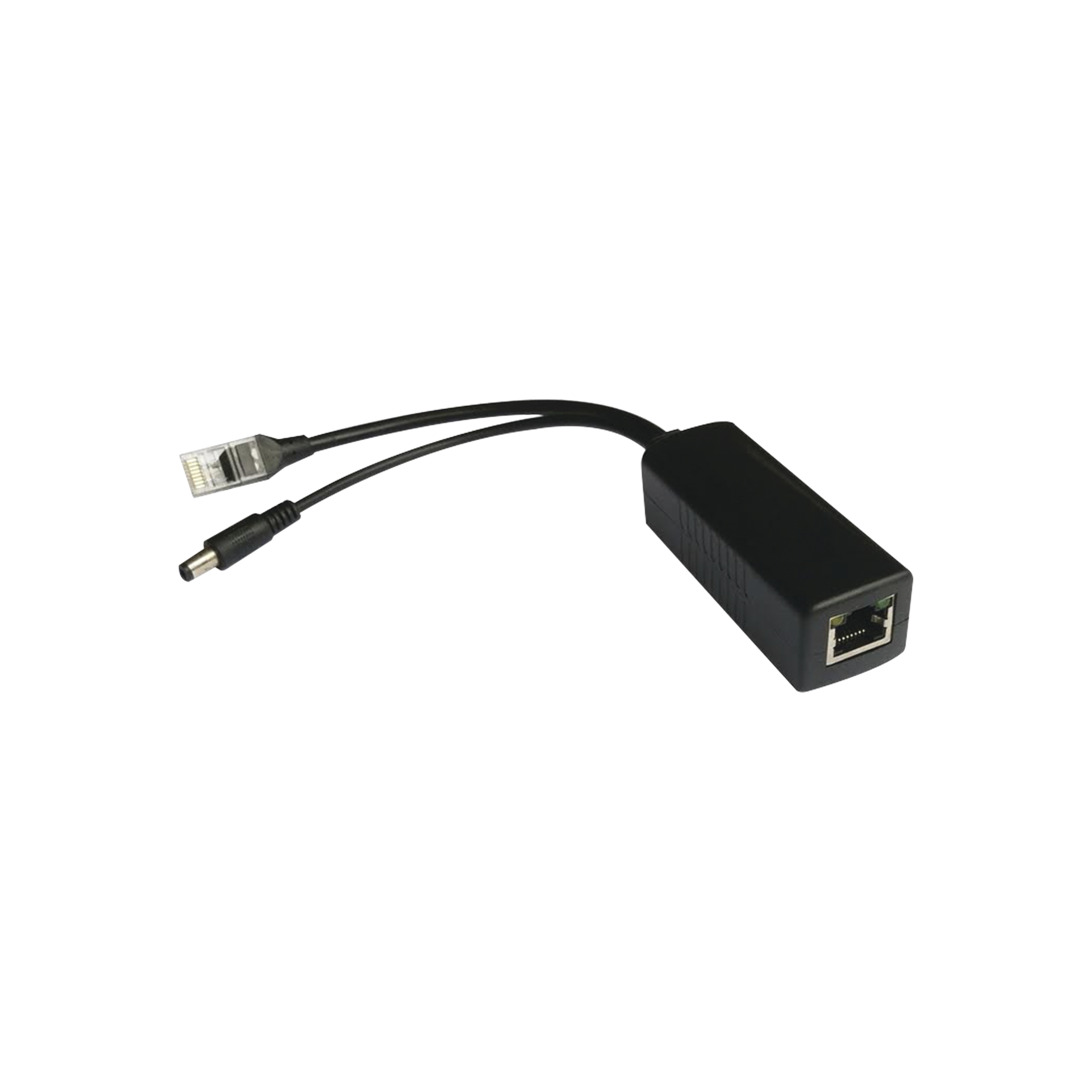 Cable divisor PoE pasivo de 48-55 Vcc @ 12 Vcc, 2 A. Aplicaciones como adaptar micrófonos en cámaras IP Cable divisor PoE pasivo de 48-55 Vcc @ 12 Vcc, 2 A. Aplicaciones como adaptar micrófonos en cámaras IP